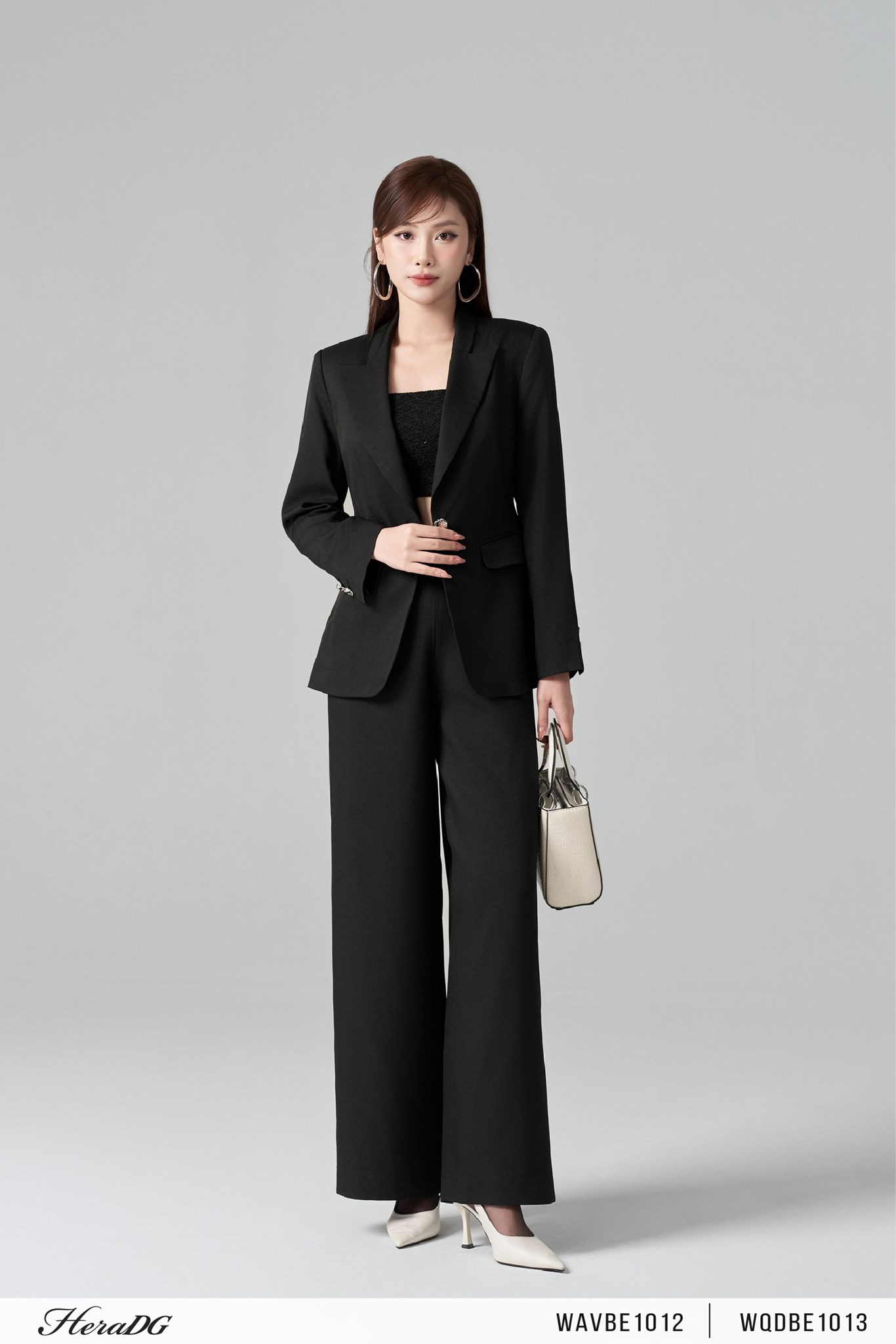 Ảnh của Quần ống suông túi chéo, khoá sau